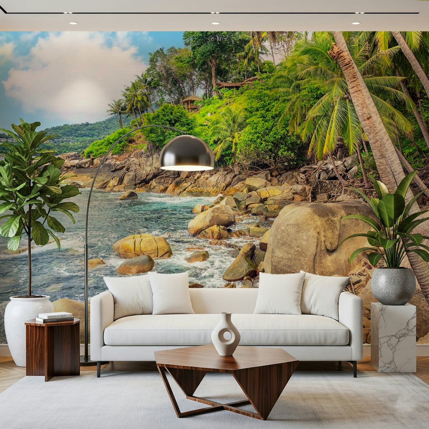 Tropical Shores Wall Mural