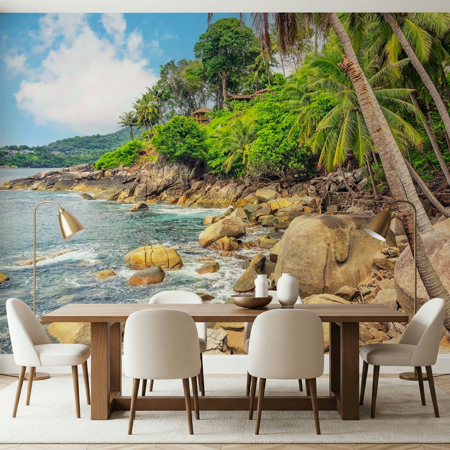 Tropical Shores Wall Mural