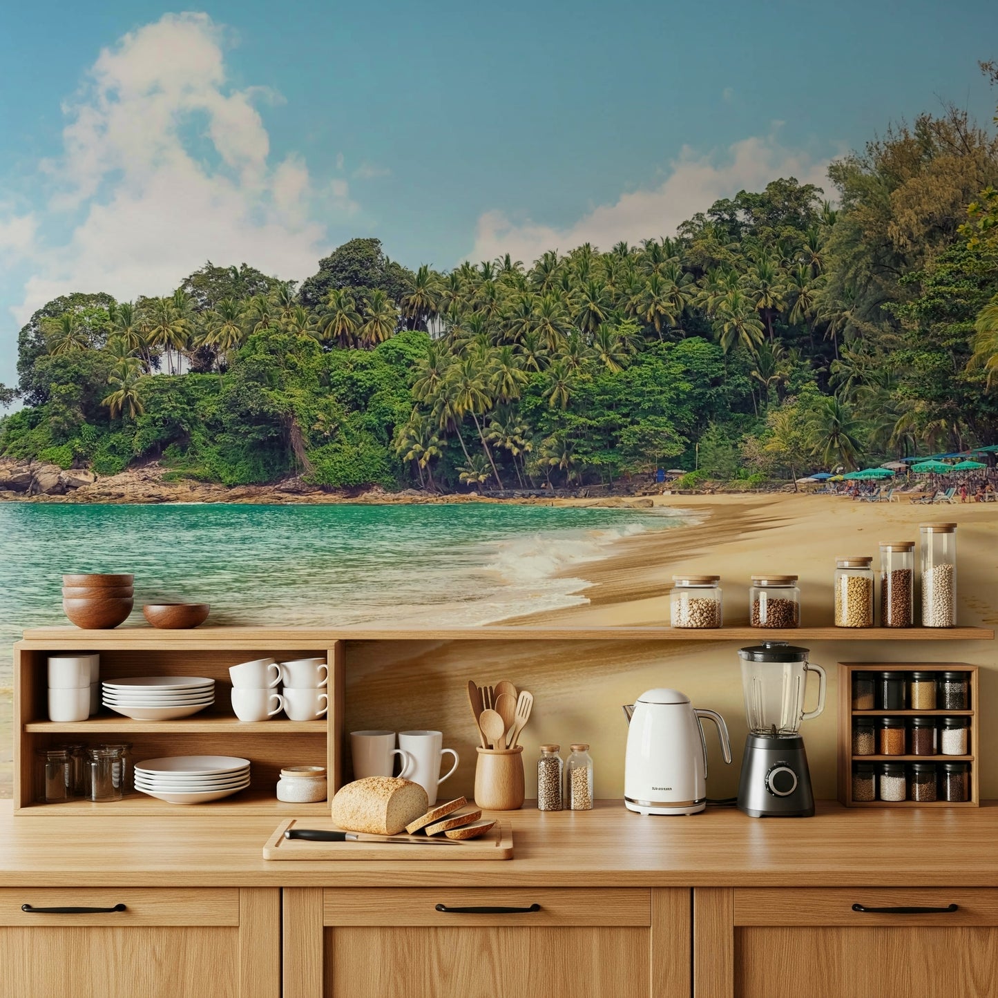 Tropical Haven Wall Mural