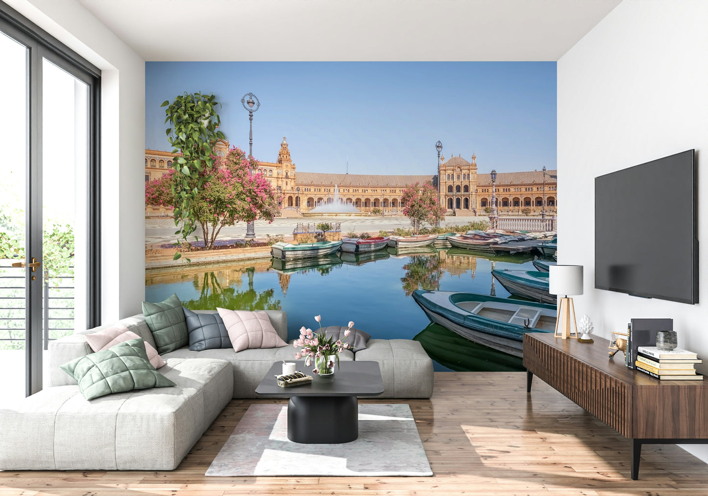 Plaza de España Charm Wall Mural