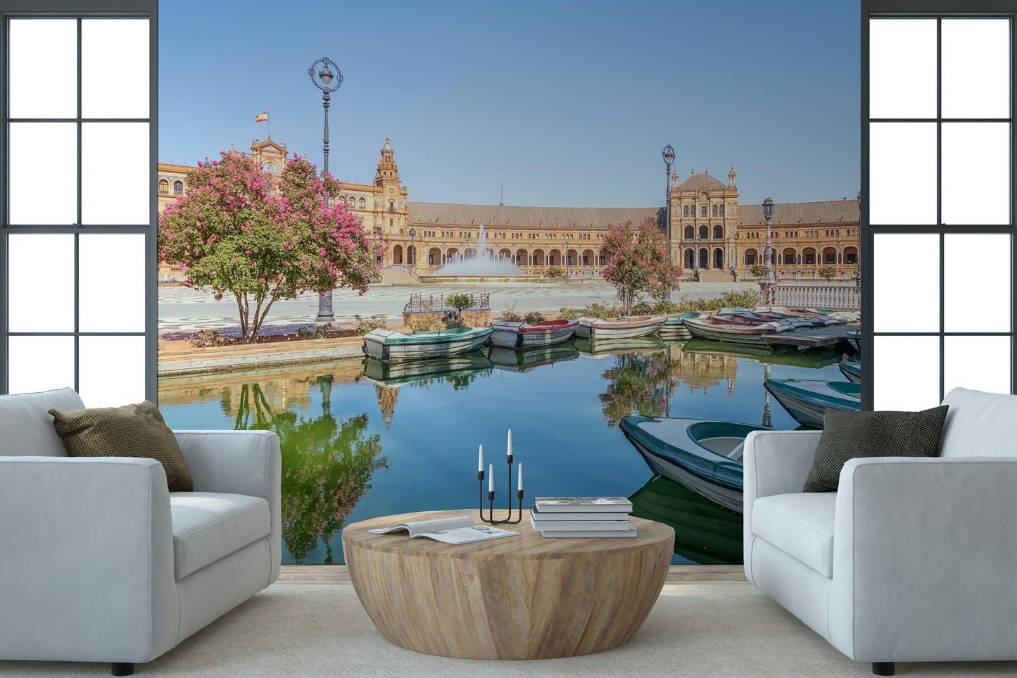 Plaza de España Charm Wall Mural