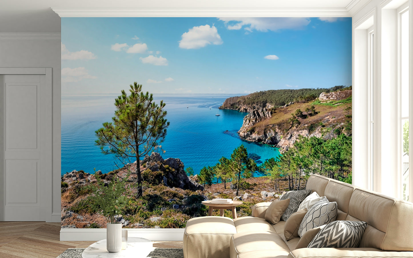 Fototapet cu vedere la Bretania