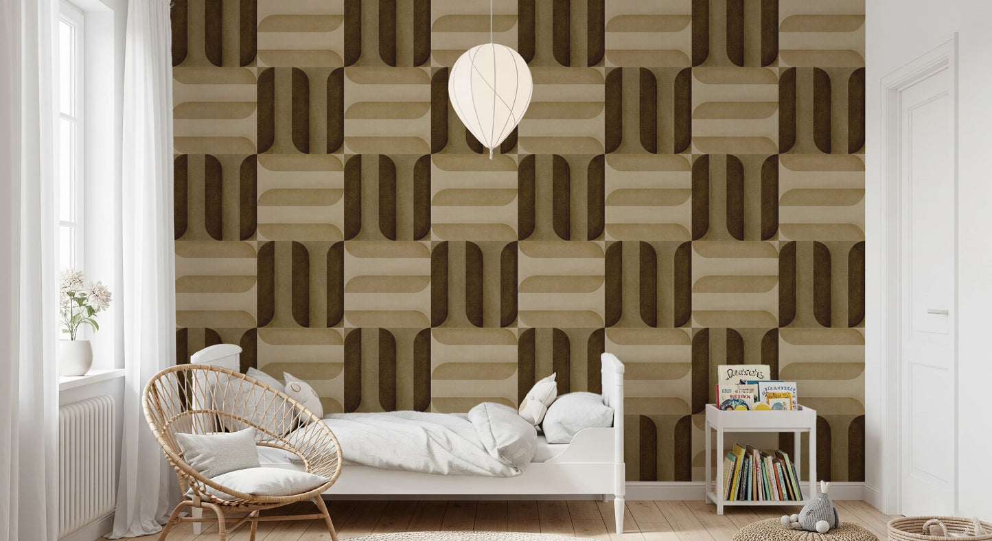 Moderna texturerade skyltar Jordnära tapet