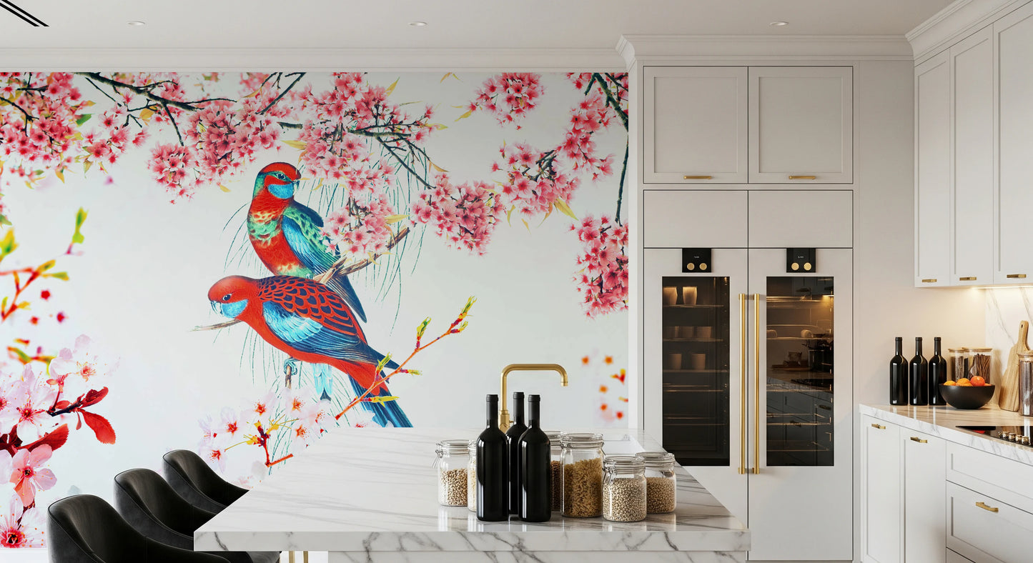 ブロッサムバードの壁画