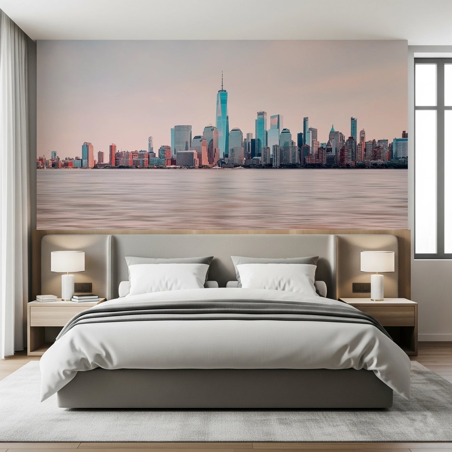 NYC Skyline Serenity Wall Mural