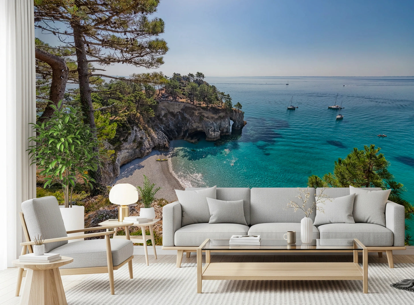 Fresque murale « Havre côtier »