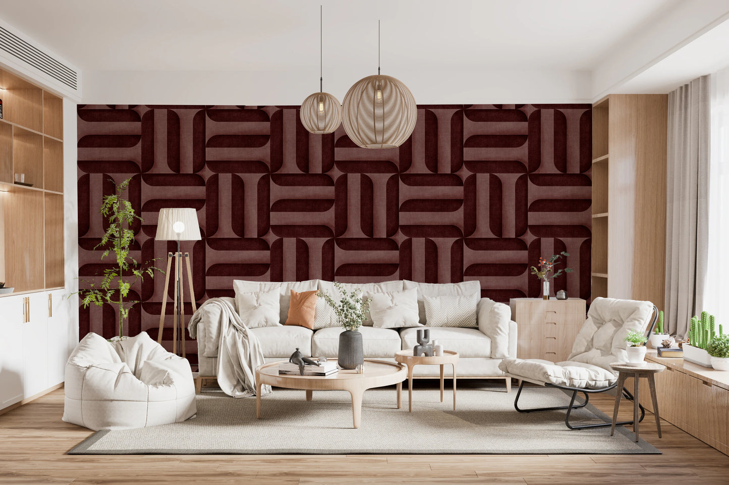 Papel pintado con letreros texturizados modernos de vino