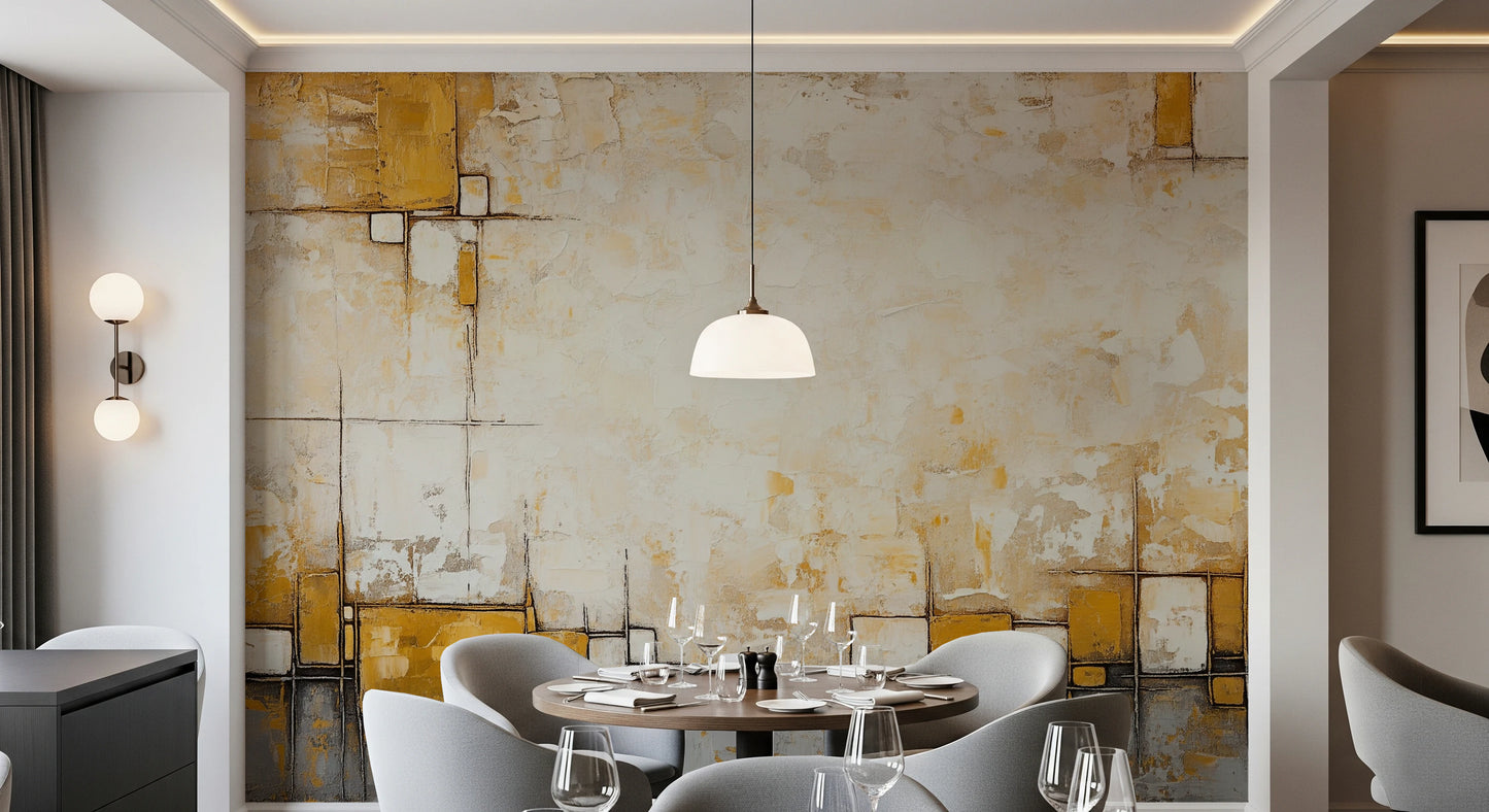 Murale di blocchi urbani