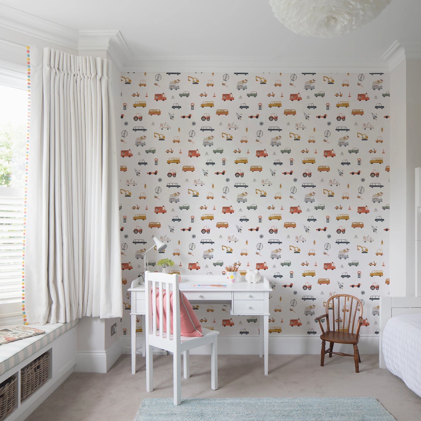 Toot-Toot! Transportation Fun Wallpaper⁠