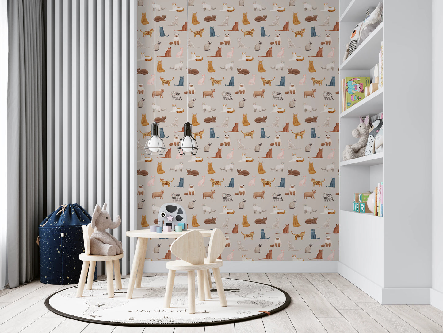 永遠の猫友達の壁紙⁠