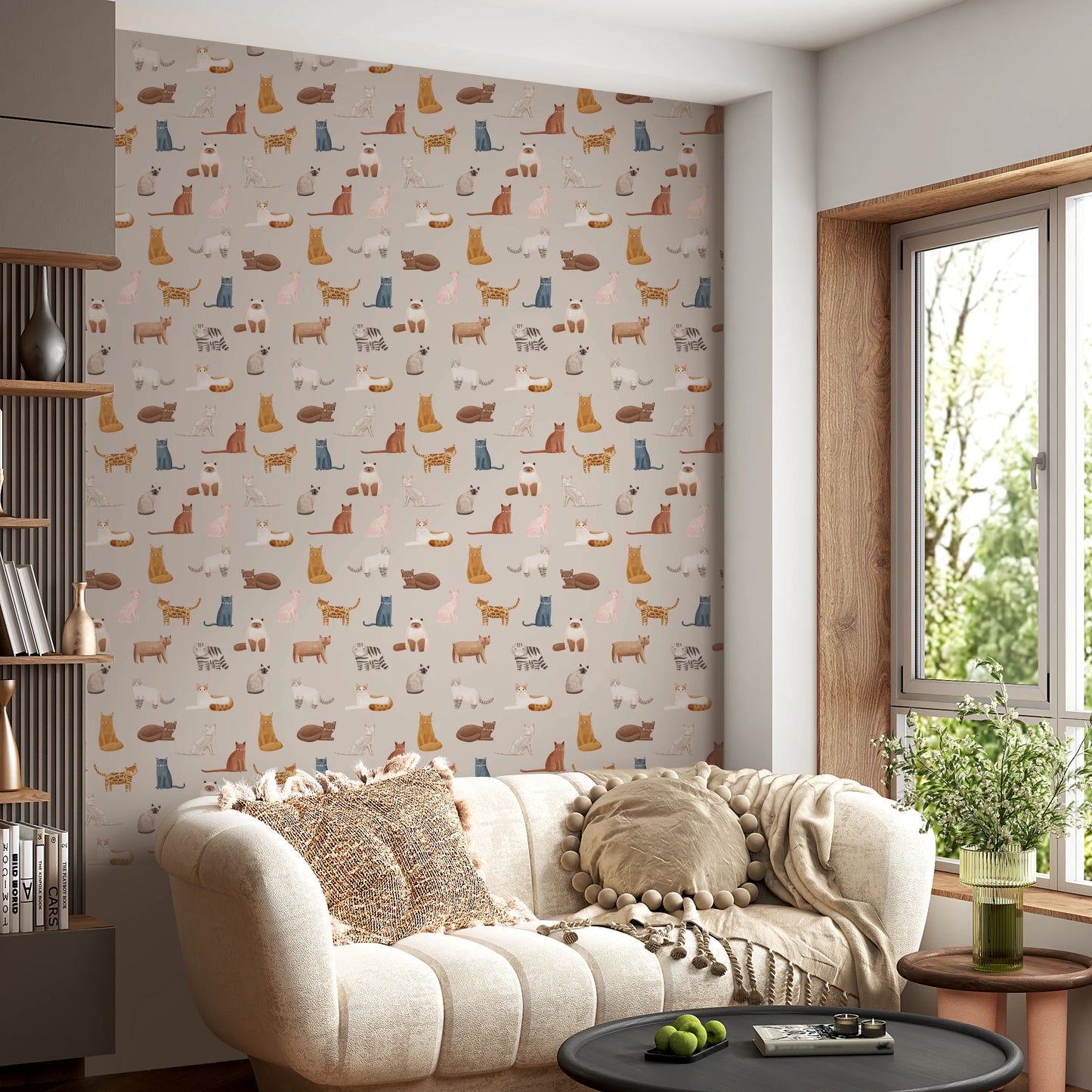 永遠の猫友達の壁紙⁠