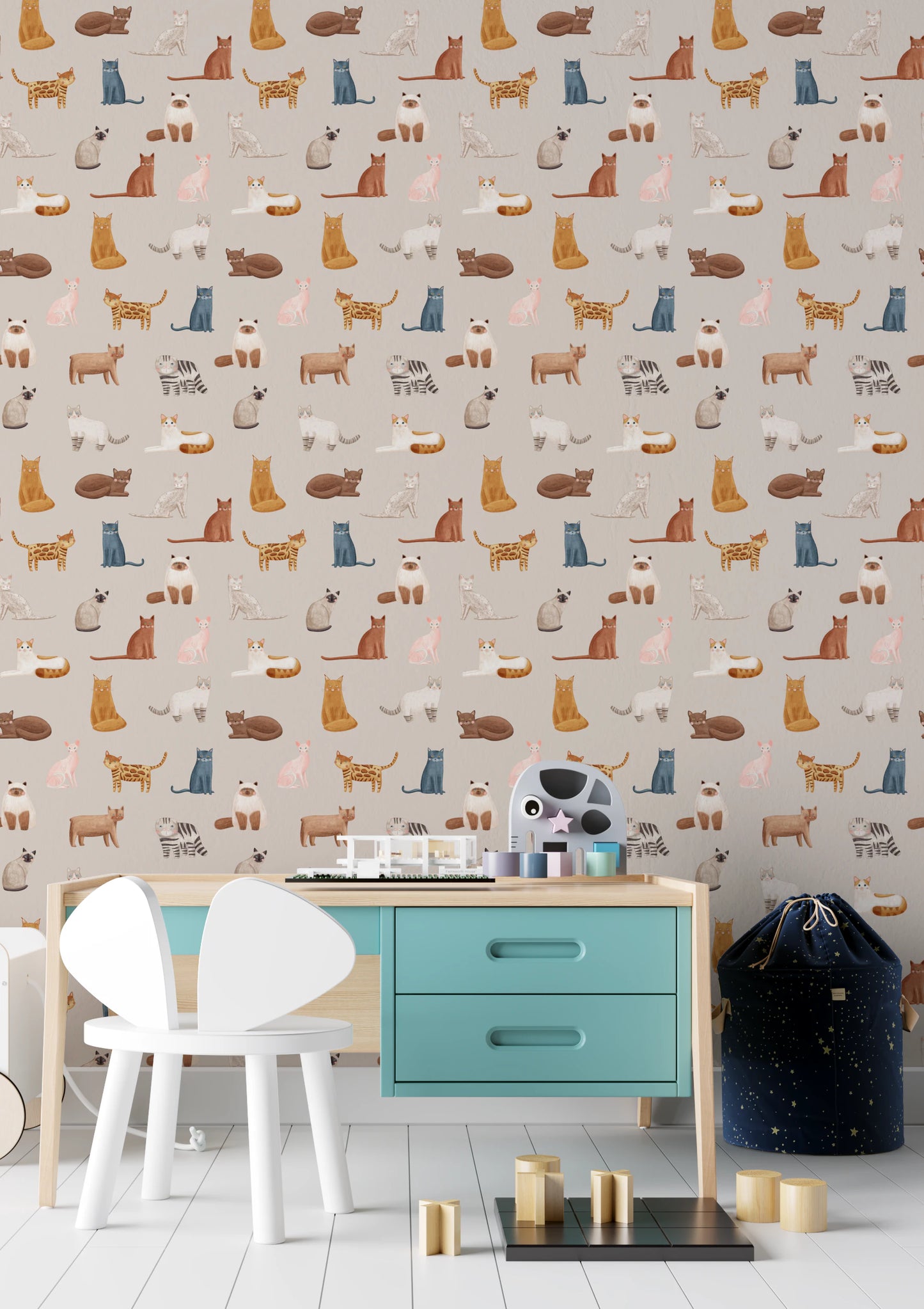 Tapeta Purrfectly Pawsome Cats⁠