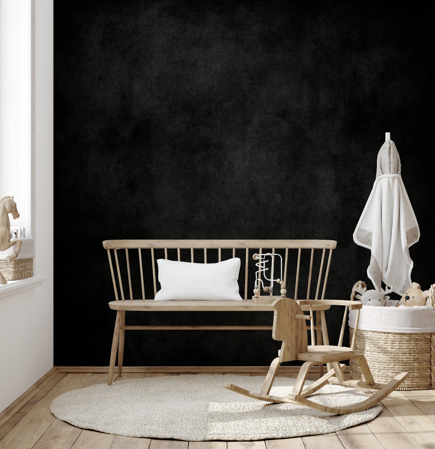 Papier sale - Fresque murale de grotte