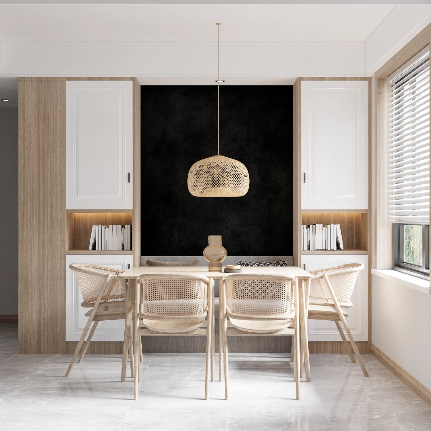 Papier sale - Fresque murale de grotte