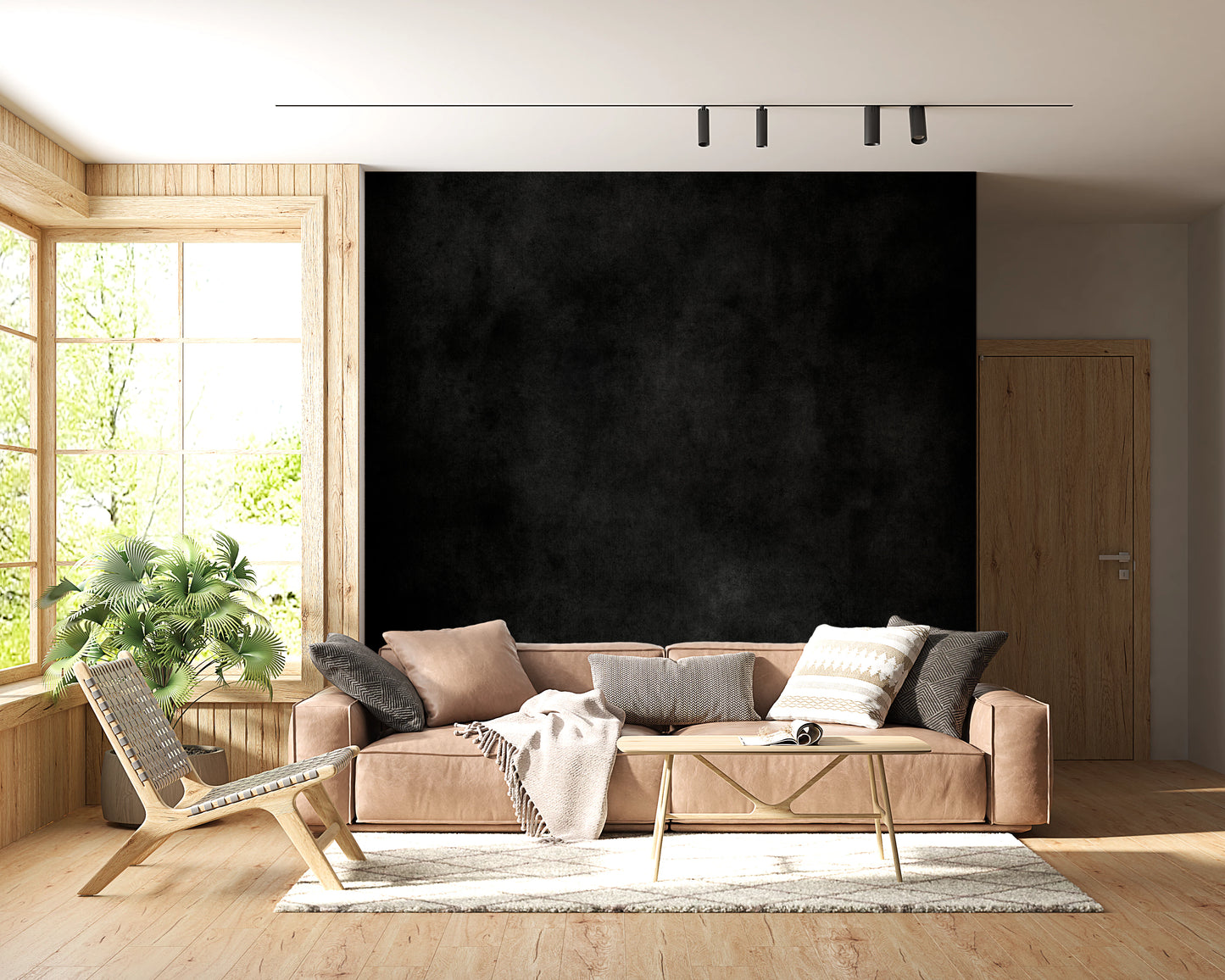 Papier sale - Fresque murale de grotte