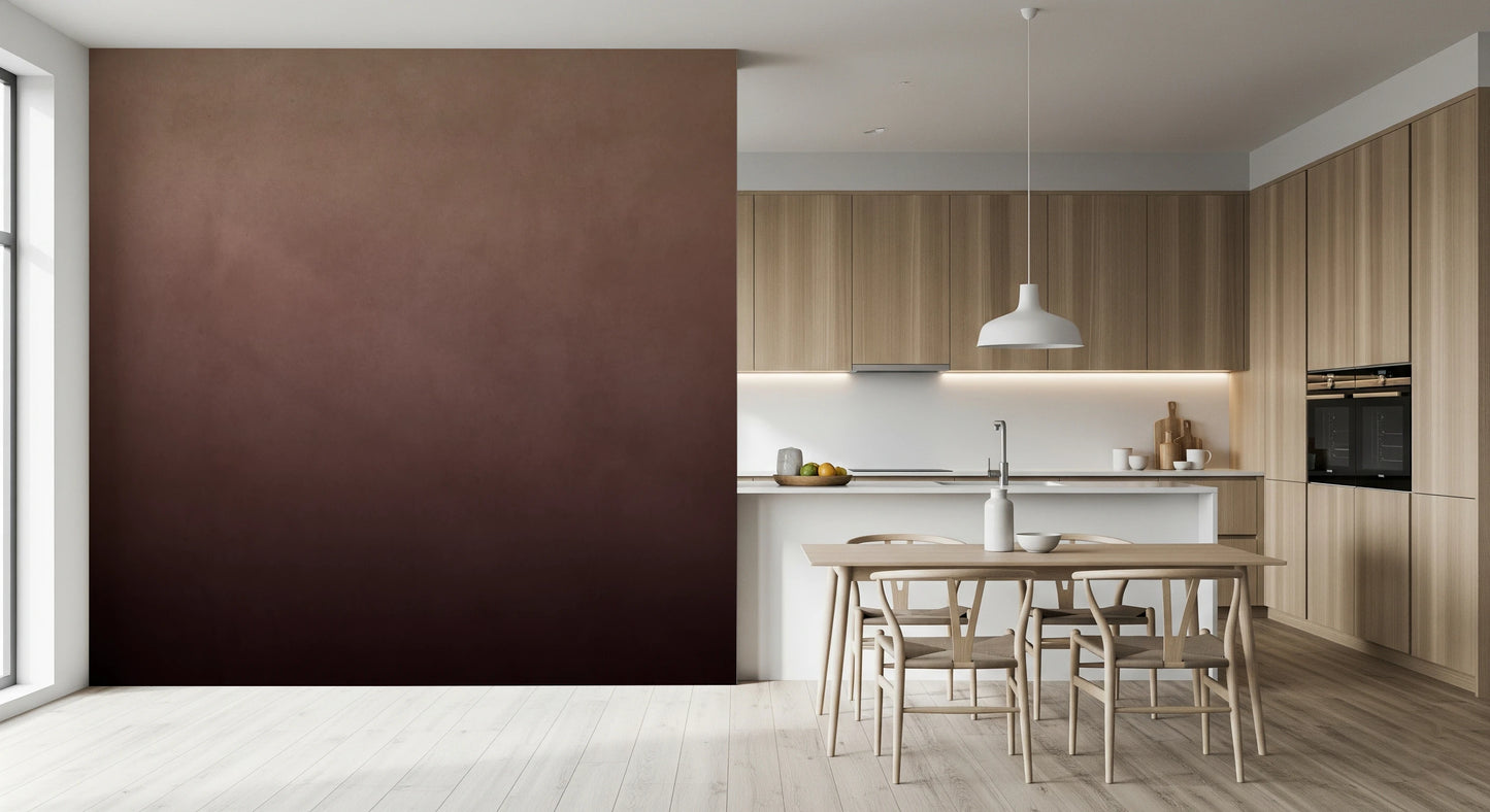 Ombre fersken vægmaleri - Dirty Paper