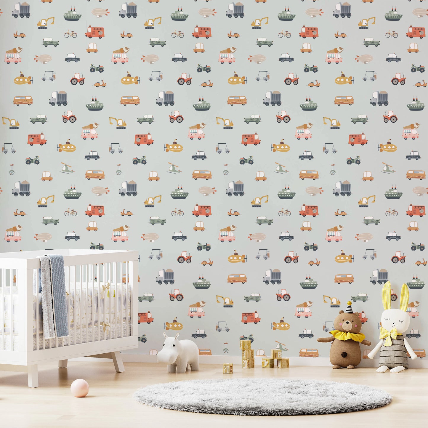 Kjøretøy i blå bakgrunn Bakgrunn