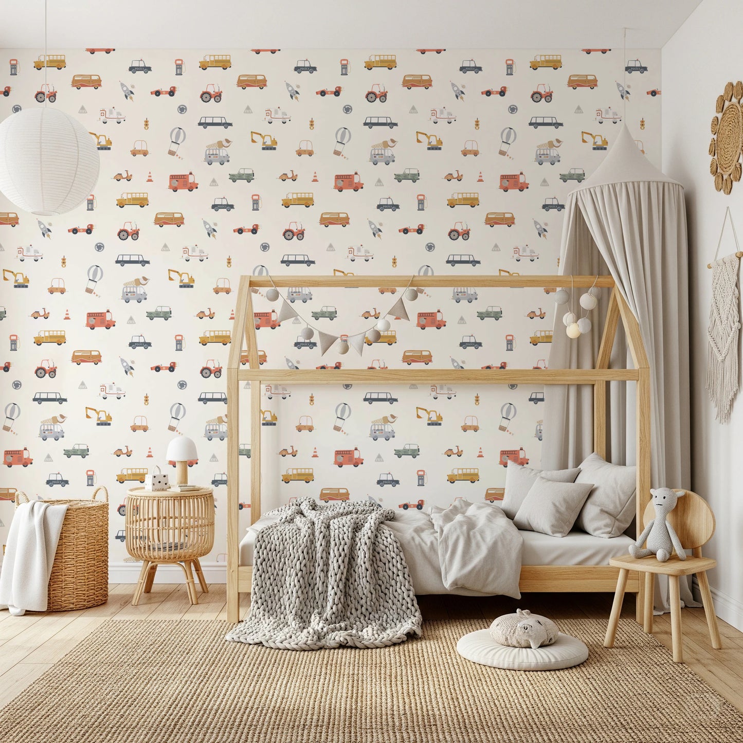 Road Trip Fun Cream background Wallpaper⁠