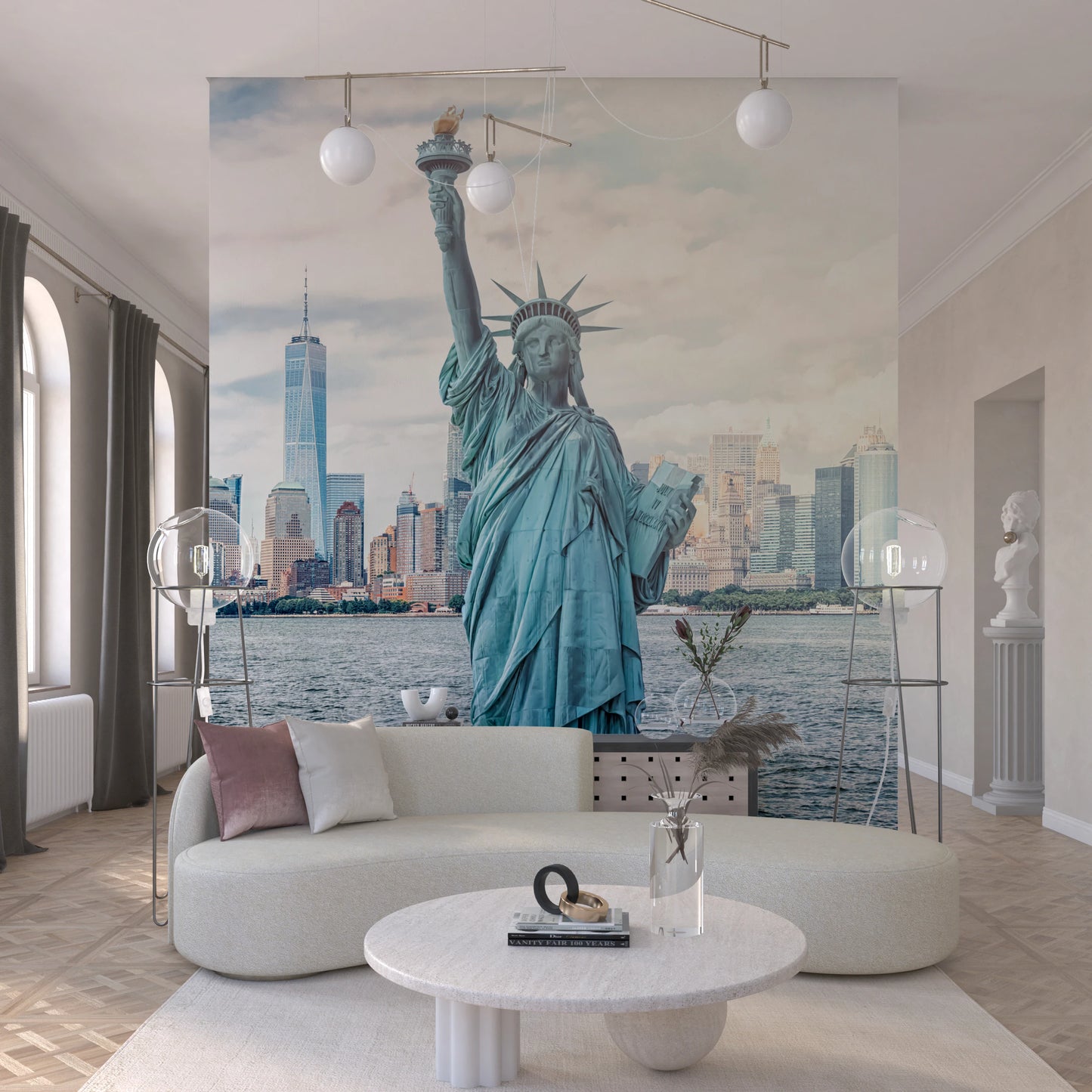 NYC's Lady Liberty Wall Mural