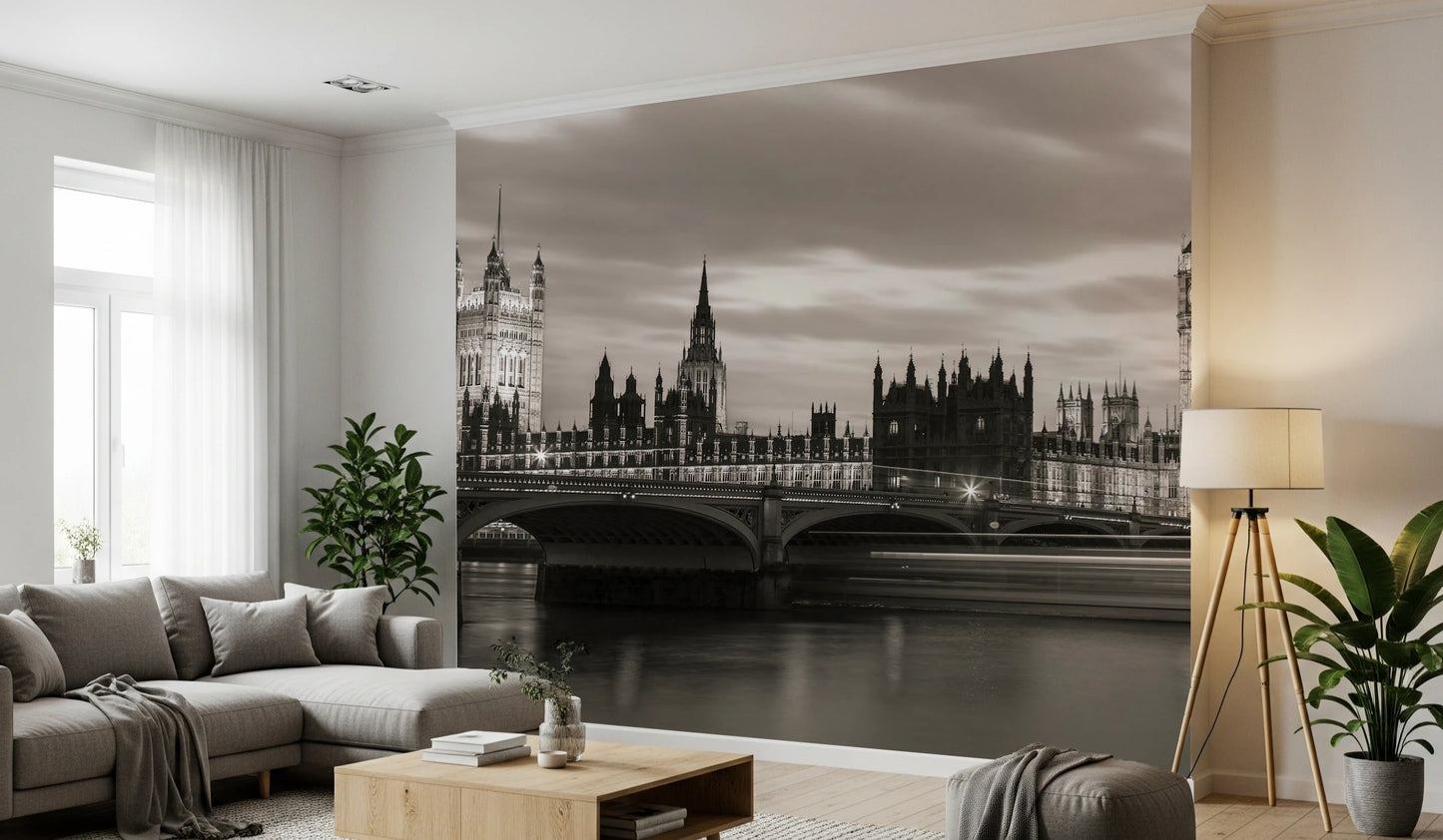 Wandbild der Westminster-Brücke