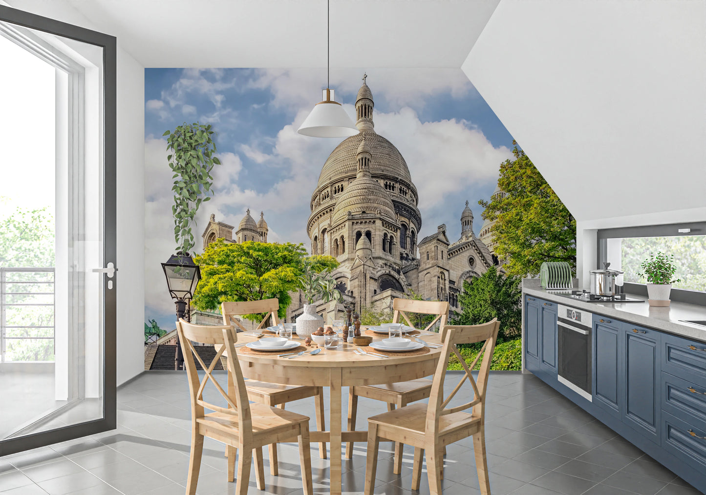 Sacré-Cœur-Majestät-Wandbild