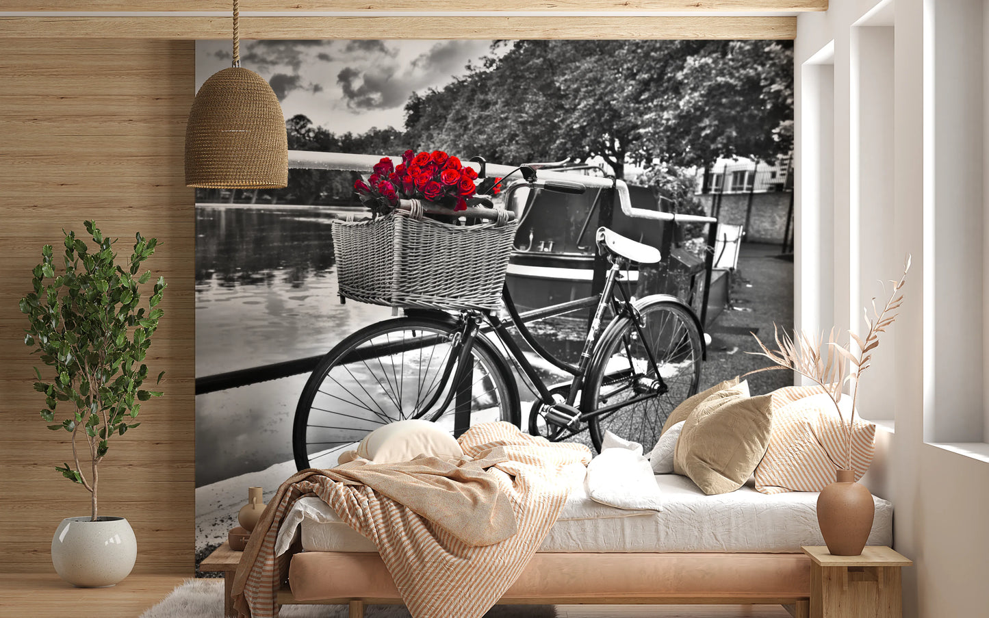 Vintage Bloom Ride Wall Mural