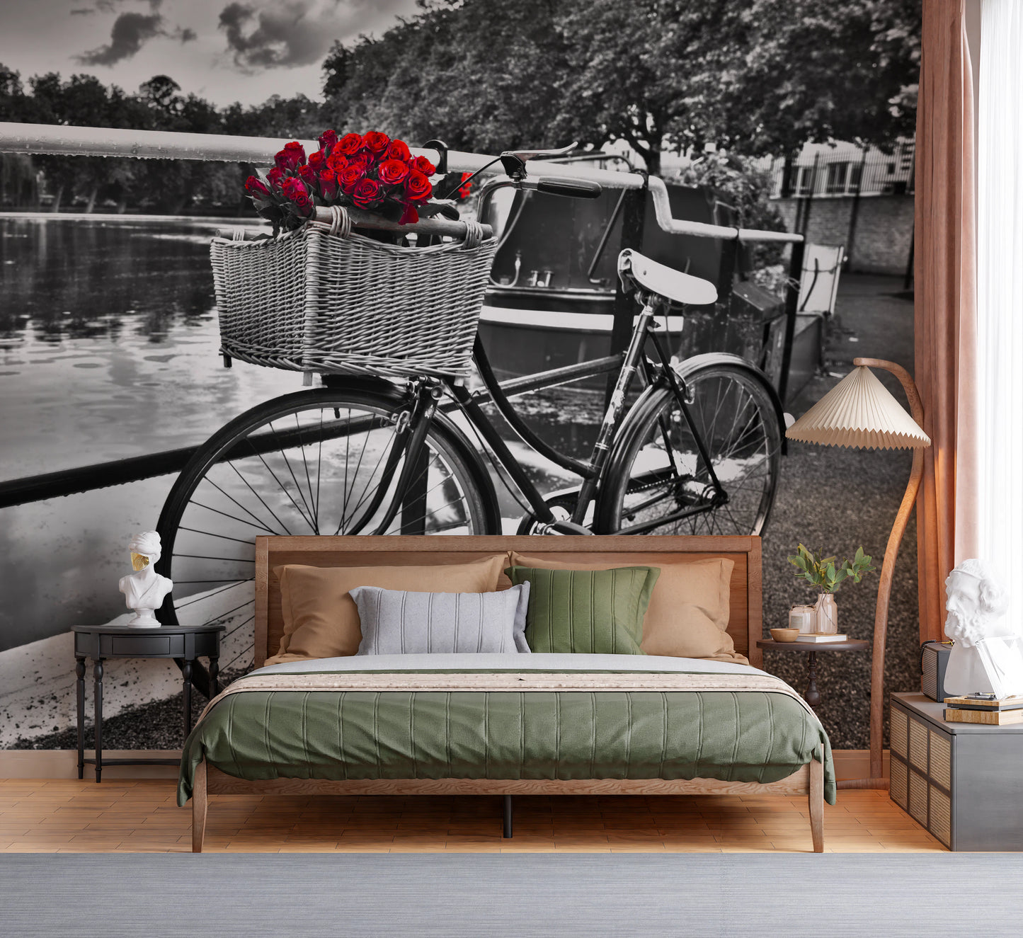 Vintage Bloom Ride Wall Mural