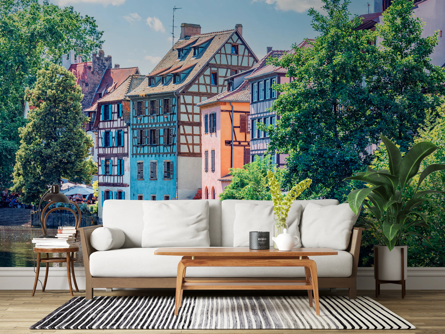 Fresque murale « Petite France Charm »