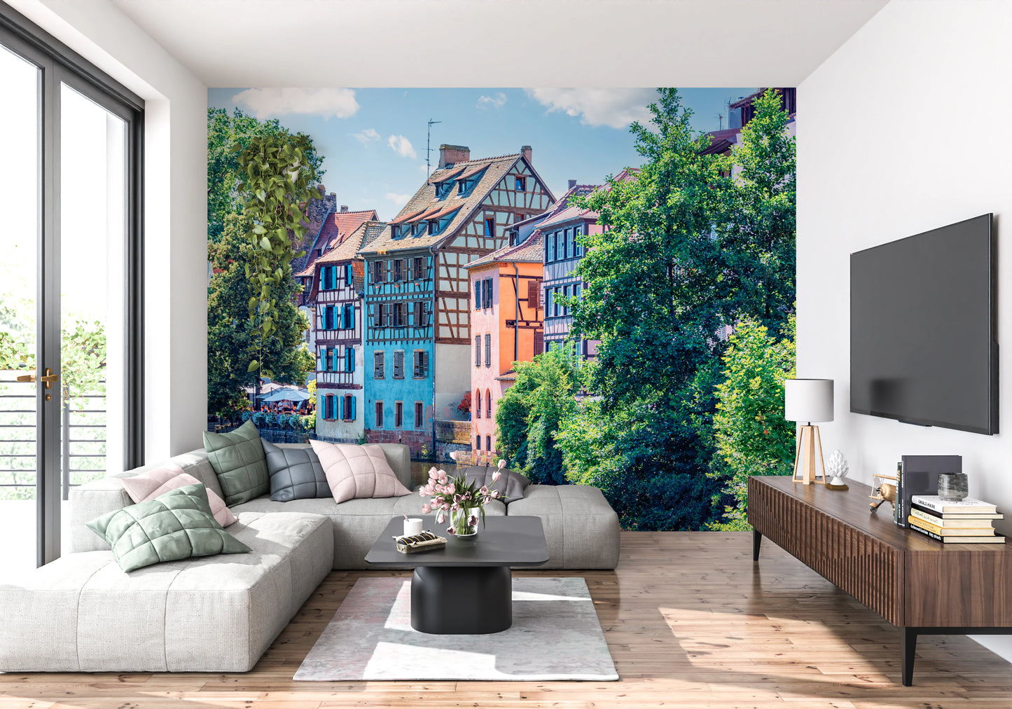 Fresque murale « Petite France Charm »