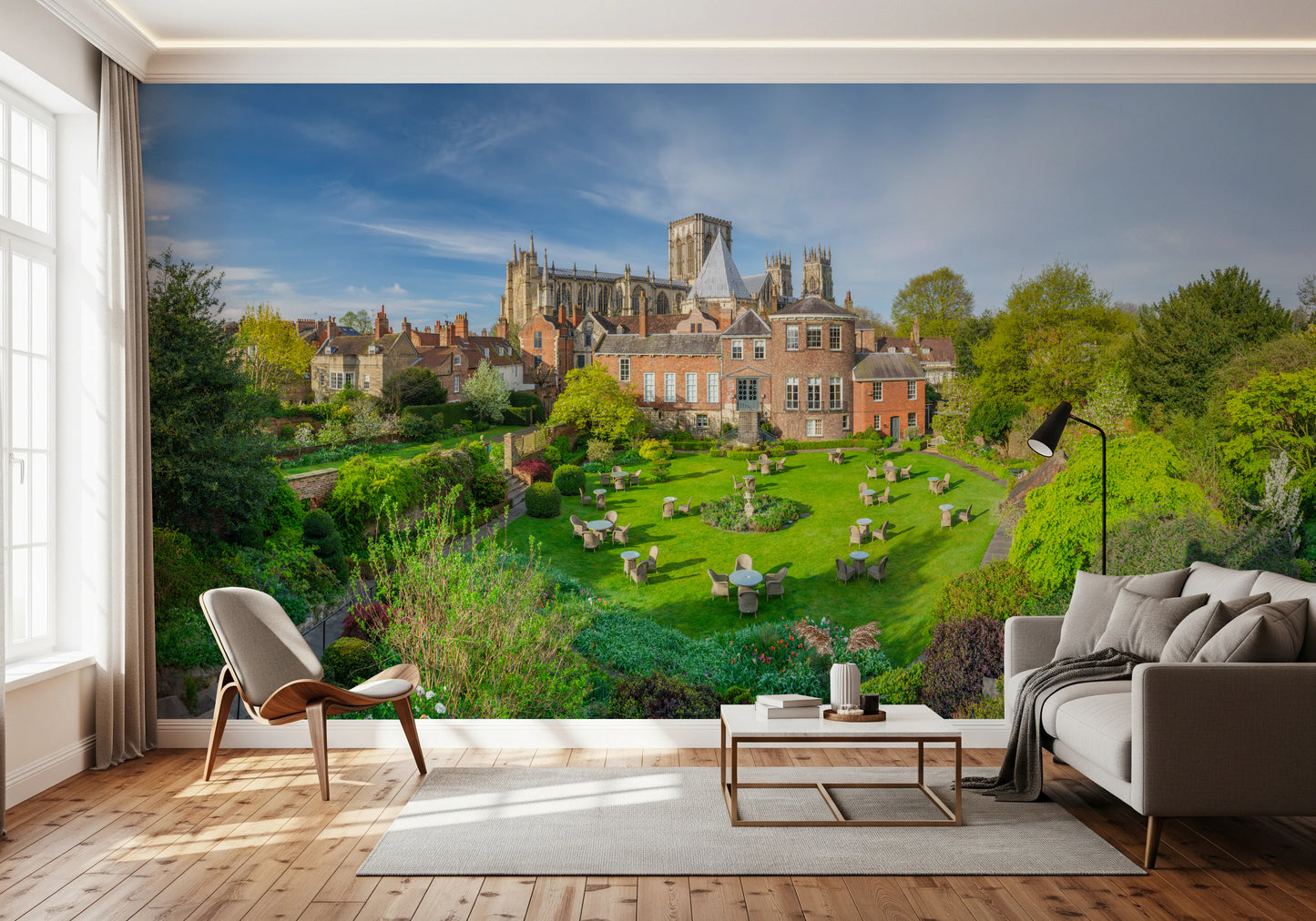 グレイズコートホテルの壁画