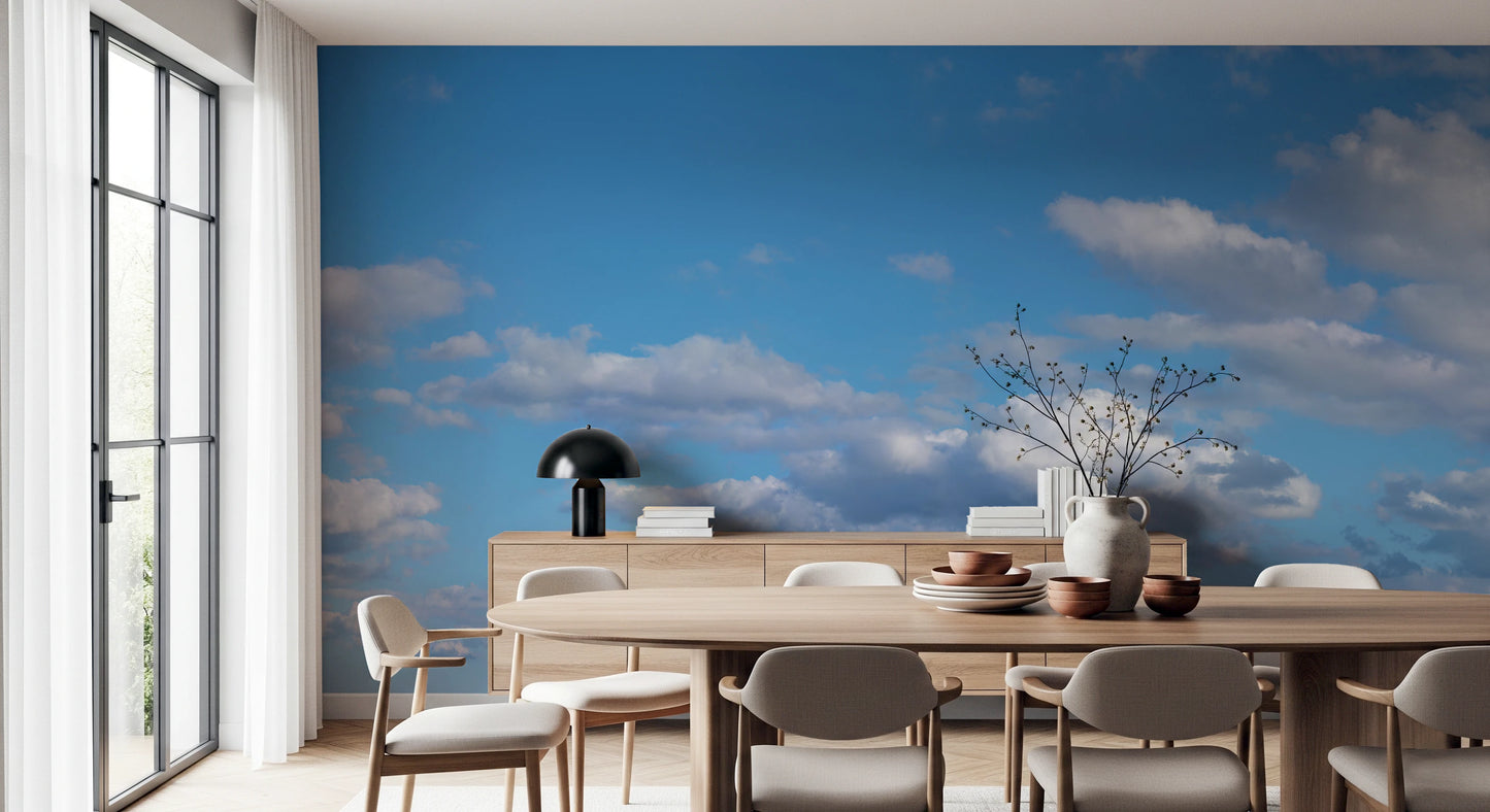 天の広大な抱擁の壁画