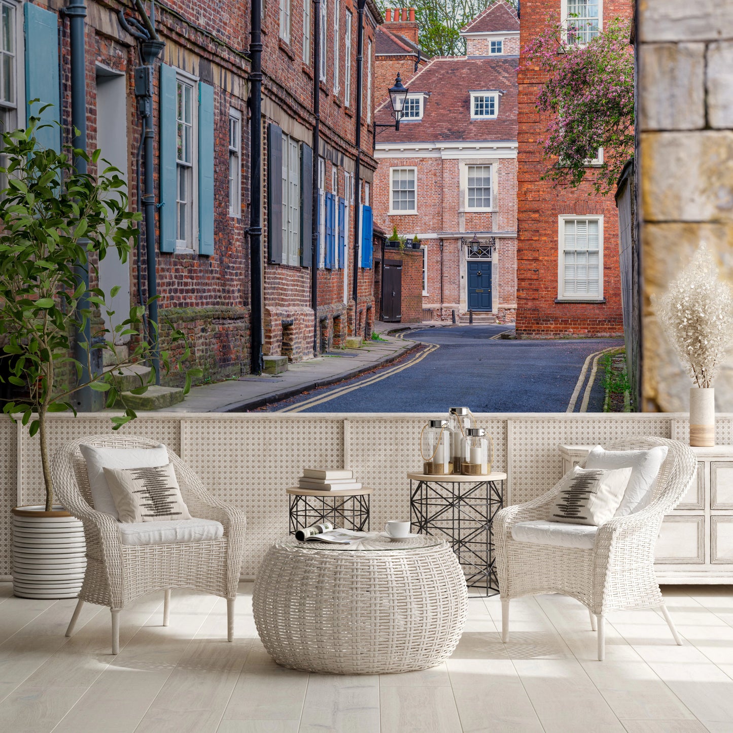 Fototapet cu alee englezească