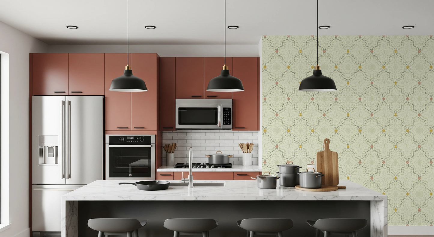 Papier peint Floral Echo