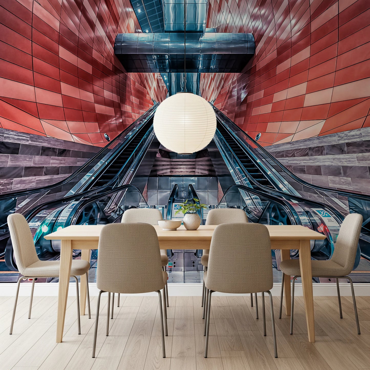 Mural de pared Metropolis Ascent