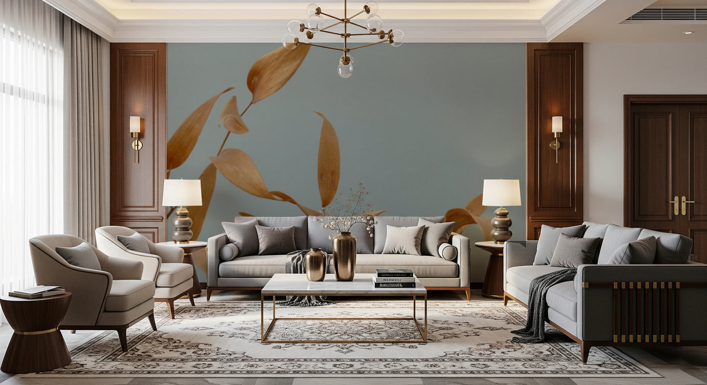 Fresque murale Amber Whispers