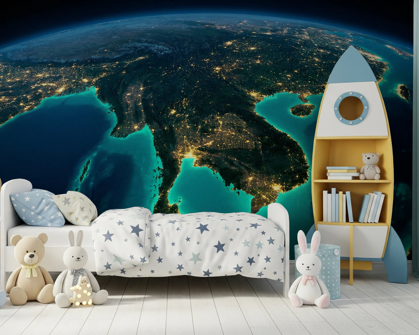 Fresque murale Illumination globale