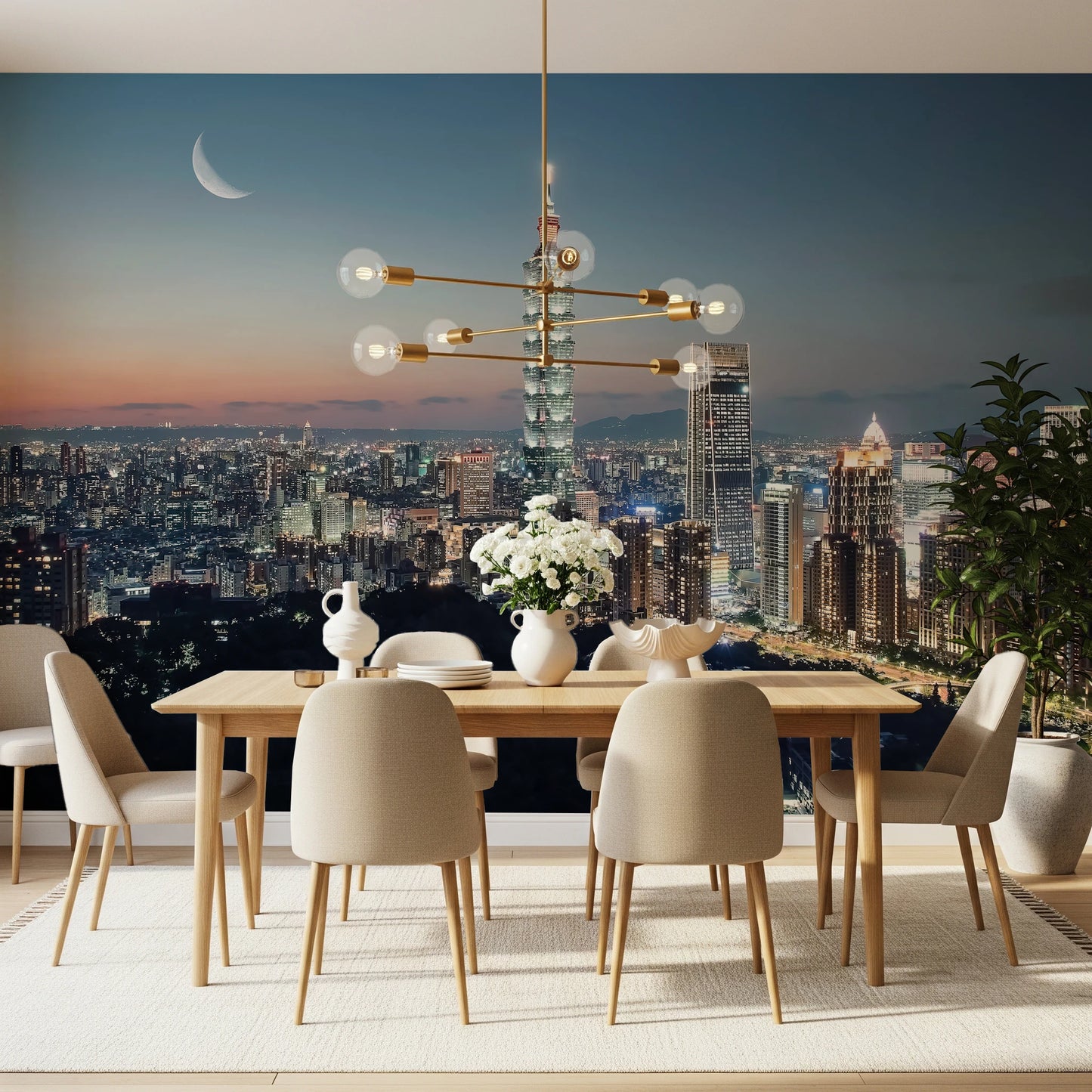 Taipei Nights vægmaleri