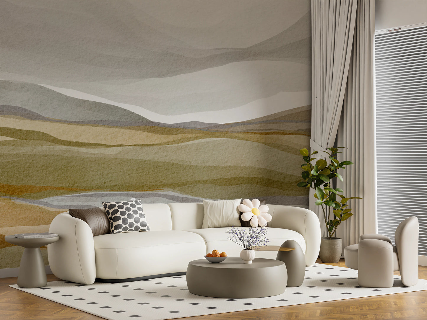 Mural de pared Horizonte de tierra