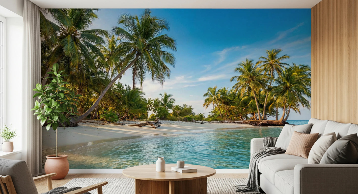 Fototapet cu insulă serenă