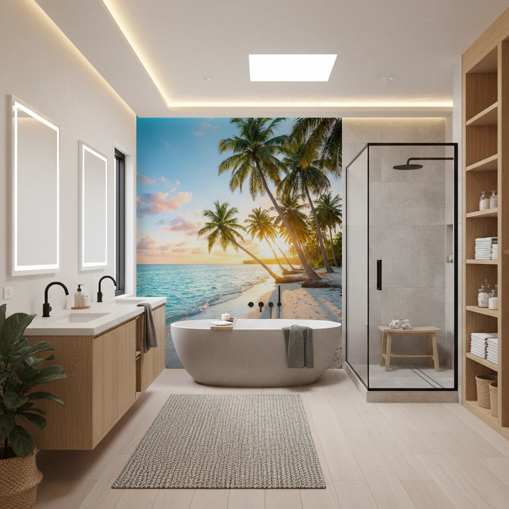 Muurschildering 'Oceaandromen'