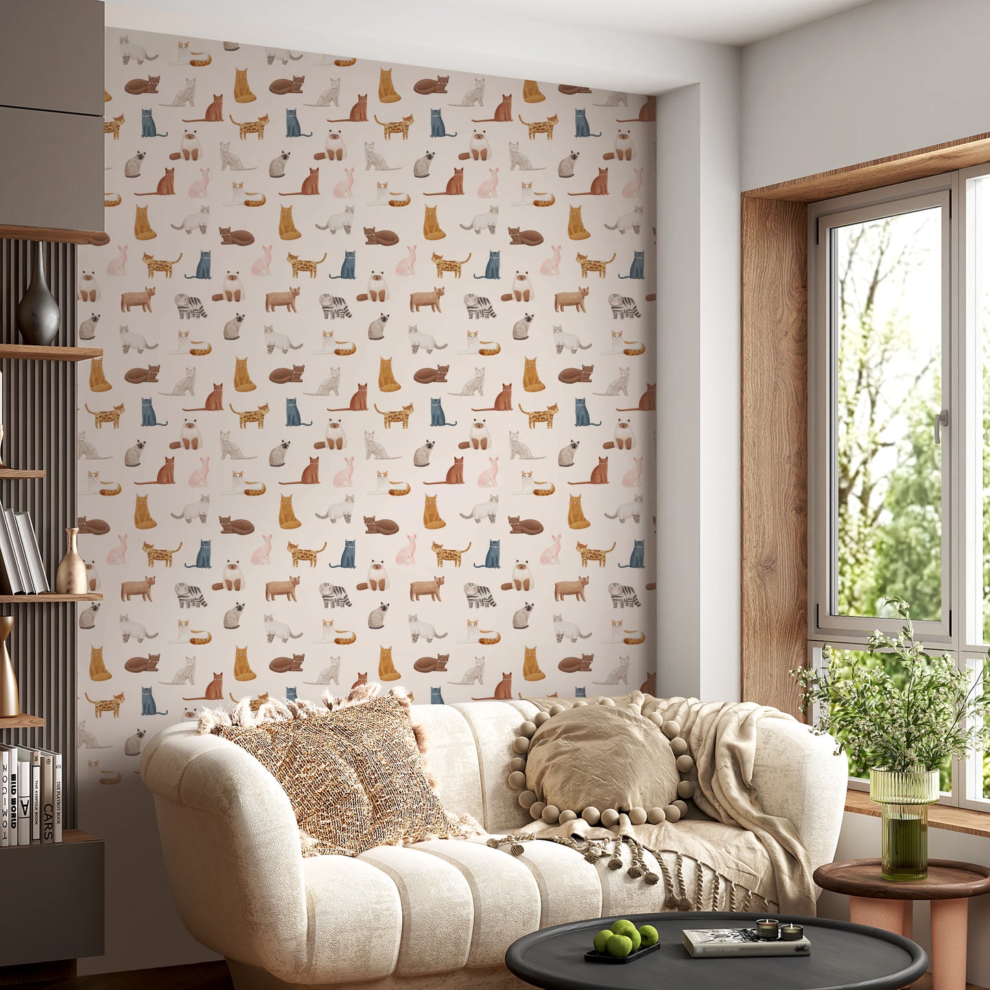 Imagine de fundal Purrfectly Cats