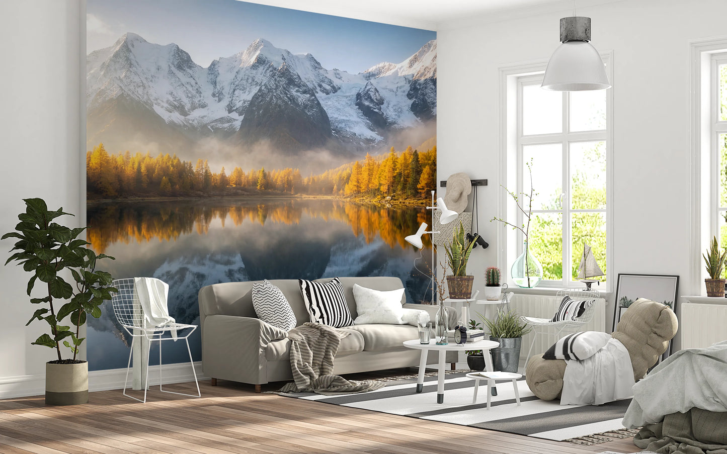 Mirror Mountain Vista vægmaleri