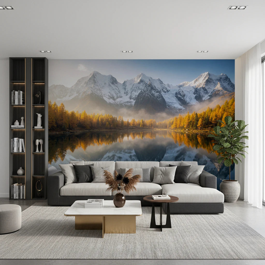 Mirror Mountain Vista vægmaleri