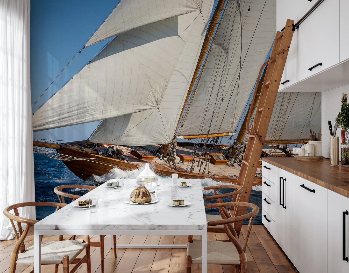 Wandbild „Segel-Ruhe“