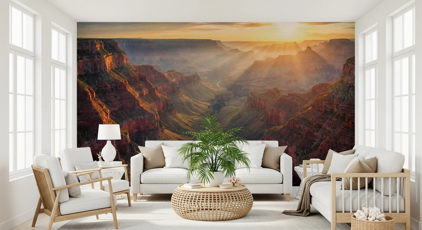 Wandbild „Canyon Sunrise Majesty“
