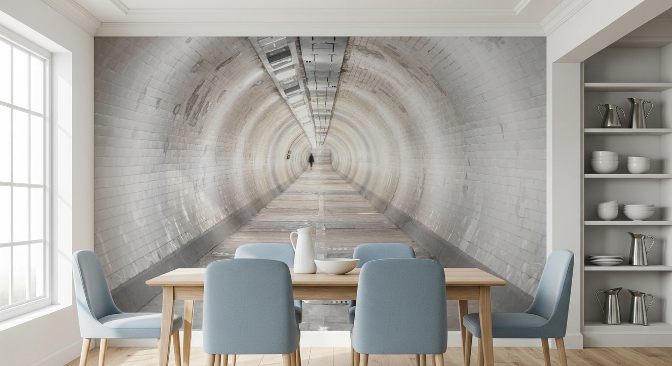 Salaiset käytävät -seinämaalaus