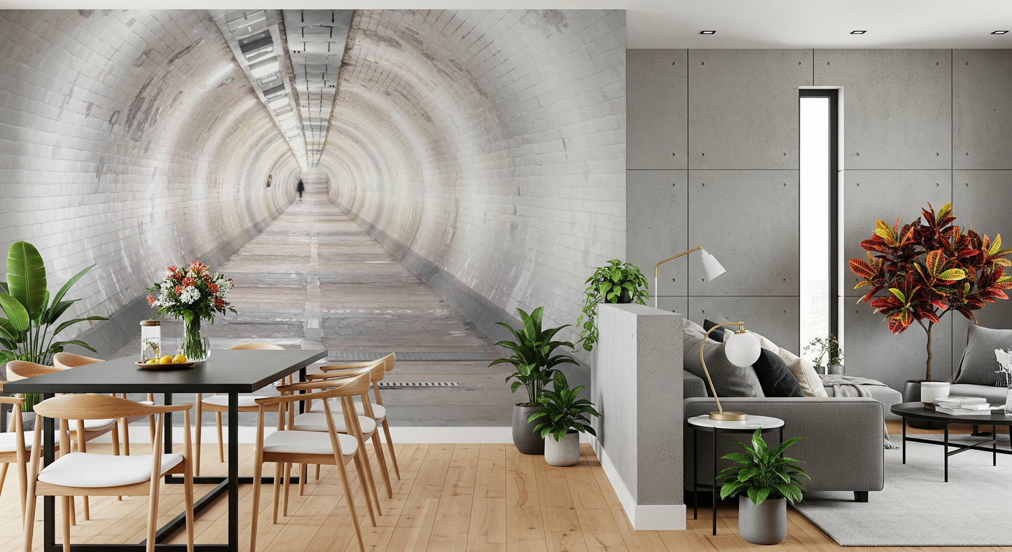 Salaiset käytävät -seinämaalaus