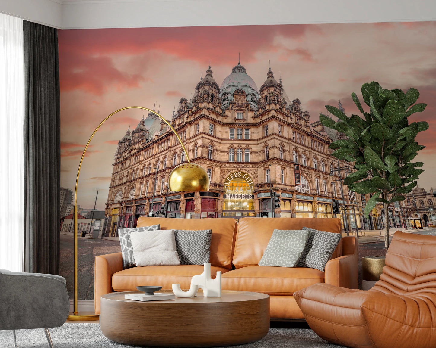 Murale da parete Vibrant Hub