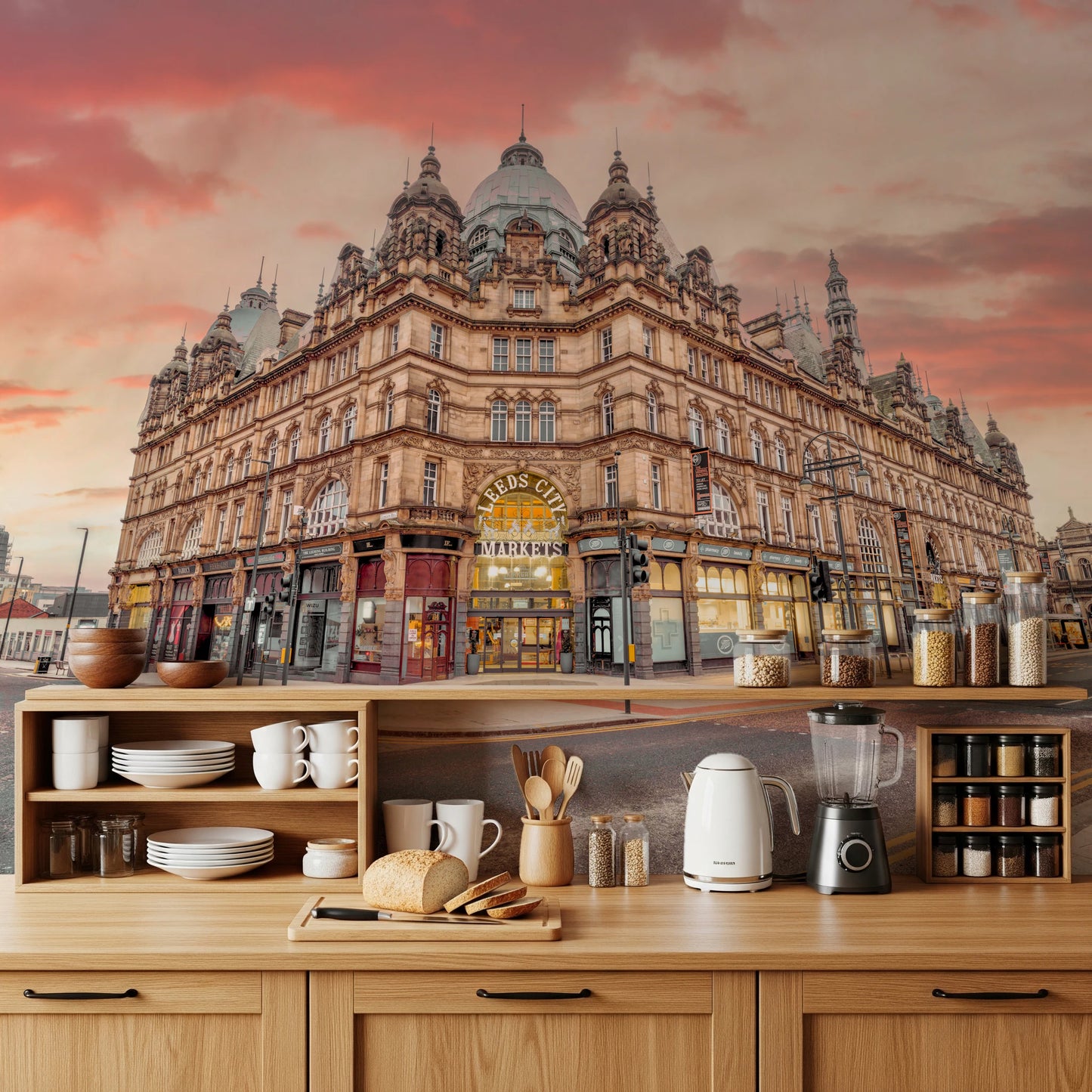 Murale da parete Vibrant Hub