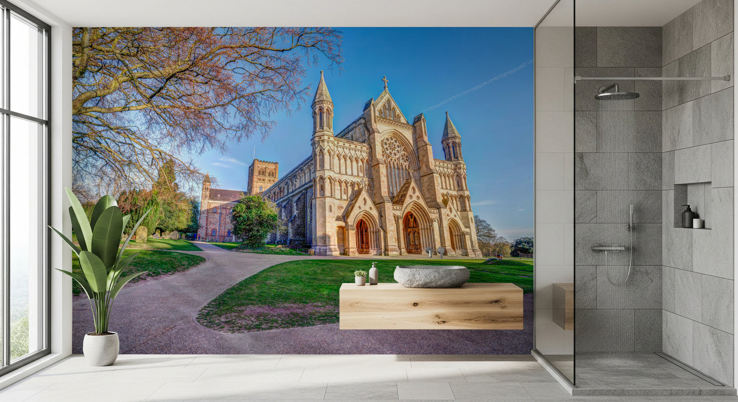 Murale della cattedrale di St Albance